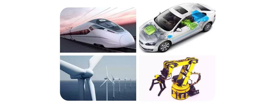 高鐵、新能源汽車、風(fēng)力發(fā)電、機(jī)器人、5G基站用IGBT模塊 